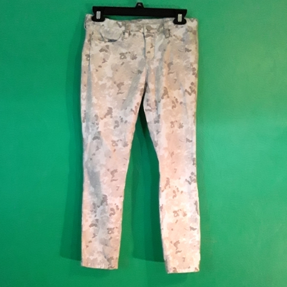 Blank NYC Light Camo Skinny Pants